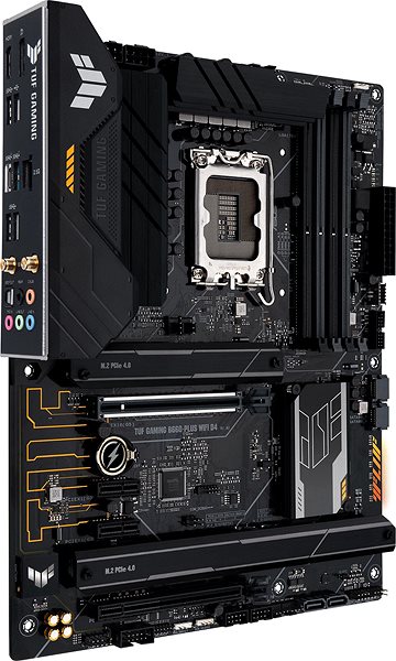 Motherboard ASUS TUF GAMING B660-PLUS WIFI D4 Seitlicher Anblick