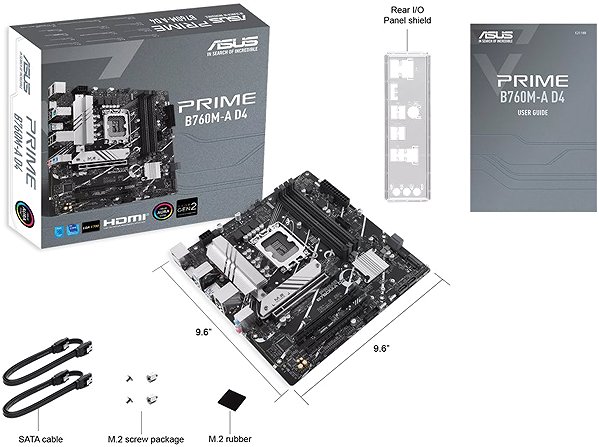 Motherboard ASUS PRIME B760M-A D4-CSM ...
