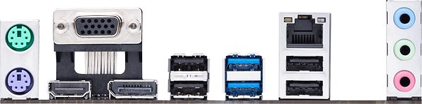 Motherboard ASUS PRIME H510M-A Anschlussmöglichkeiten (Ports)