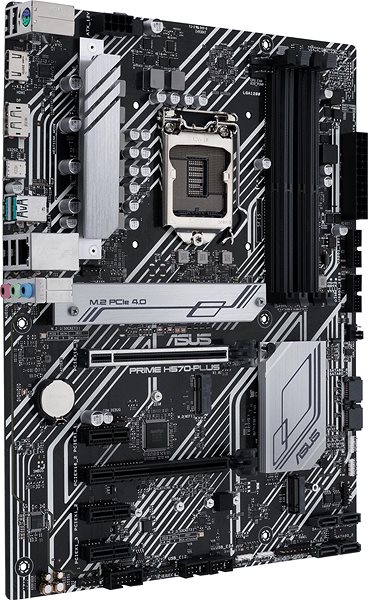 Motherboard ASUS PRIME H570-PLUS Seitlicher Anblick