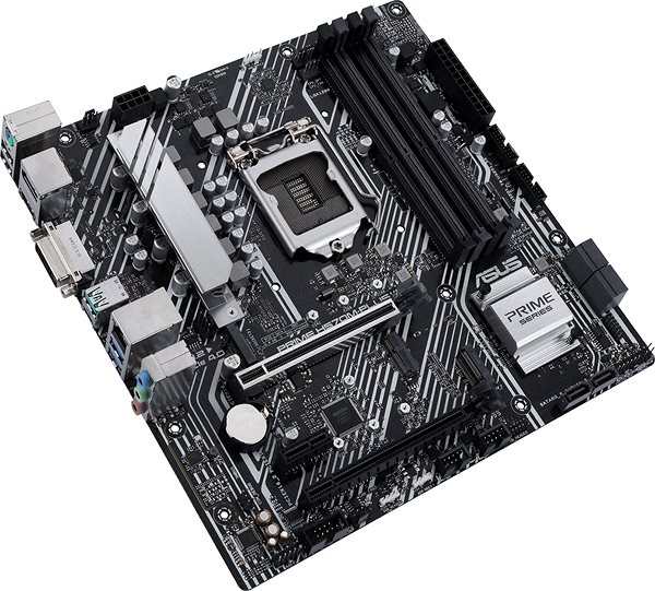 Motherboard ASUS PRIME H570M-PLUS Lateral view