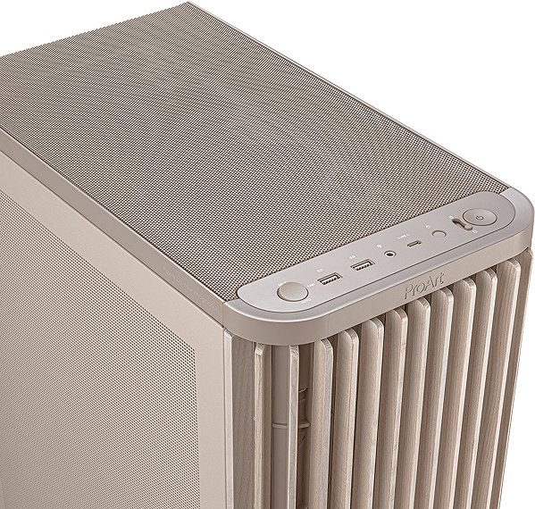 PC Case ASUS ProArt PA401 Wood Mesh PWM Beige ...