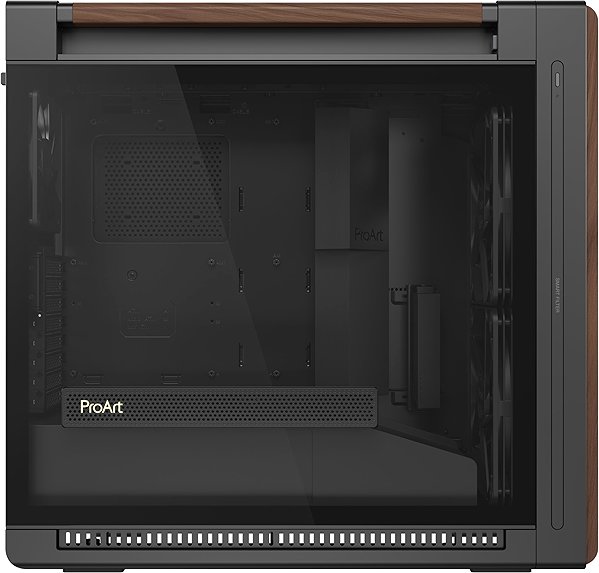 PC Case ASUS ProArt PA602 Walnut Wood TG PWM Modern Black ...