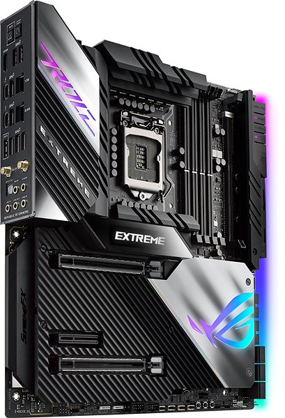 Motherboard ASUS ROG MAXIMUS XIII EXTREME Seitlicher Anblick