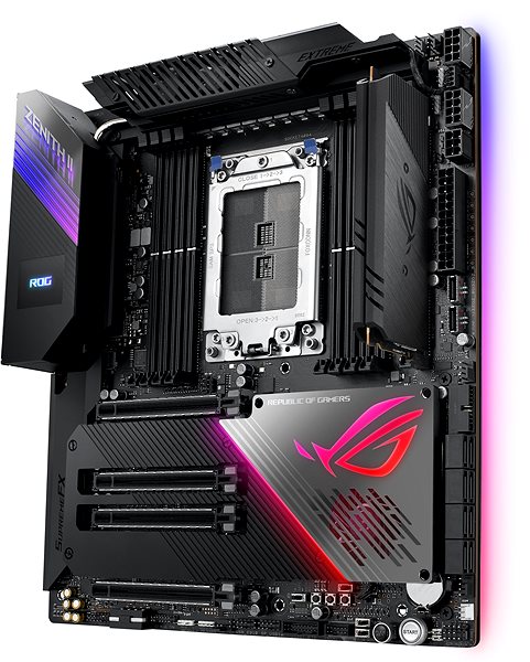 Motherboard ASUS ROG ZENITH II EXTREME Lateral view