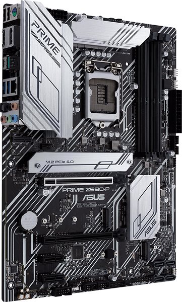 Motherboard ASUS PRIME Z590-P Lateral view