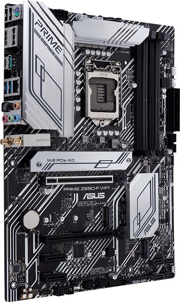 Motherboard ASUS PRIME Z590-P WIFI Lateral view