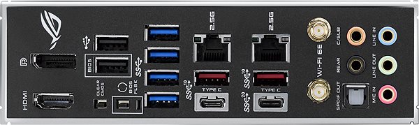 Motherboard ASUS ROG STRIX Z590-E GAMING WIFI Anschlussmöglichkeiten (Ports)