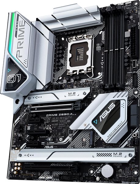 Motherboard ASUS PRIME Z690-A Lateral view