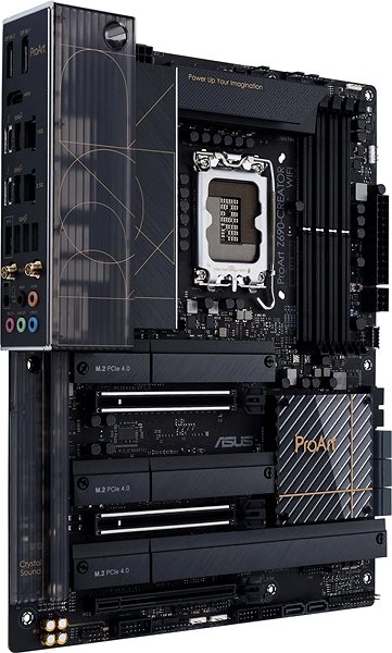 Motherboard ASUS ProArt Z690-CREATOR WIFI Lateral view