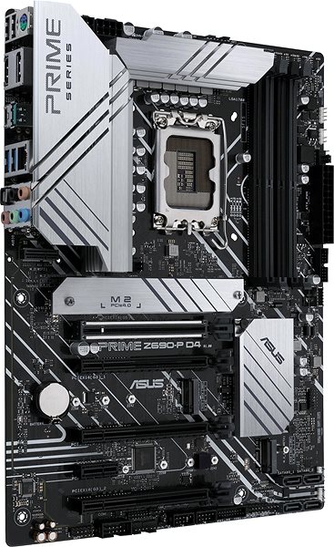 Motherboard ASUS PRIME Z690-P D4 Side view