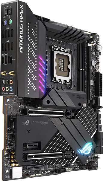 Motherboard ASUS ROG MAXIMUS Z690 APEX Lateral view