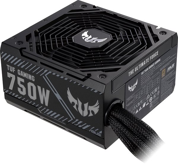 PC Power Supply ASUS TUF GAMING 750B Lateral view