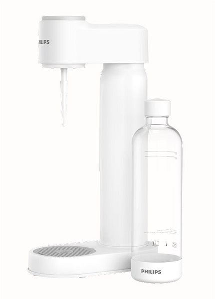 Wassersprudler Philips Soda Maker Lite ADD 4901GR, mit CO2-Kartusche, weiß ...