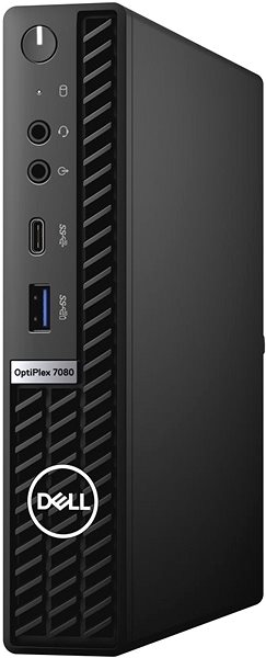 Computer Dell OptiPlex 7080 Micro MFF Lateral view