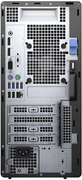 Computer Dell OptiPlex 7080 MT Back page
