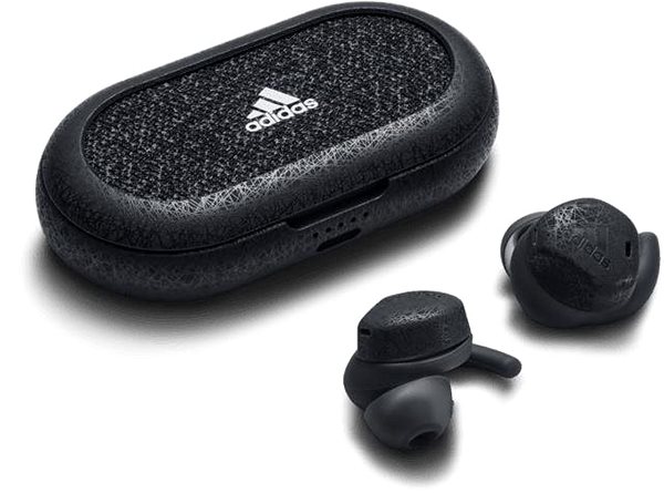 Vezeték nélküli fül-/fejhallgató Adidas FWD-02 SPORT NIGHT GREY Oldalnézet