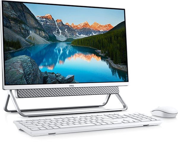 All In One PC Dell Inspiron 24 (5400) Silver Lateral view