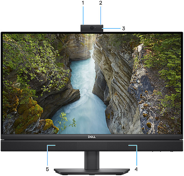 All In One PC DELL Pro 24 AiO QC24251 BTO005QC24251EMEAUBU ...