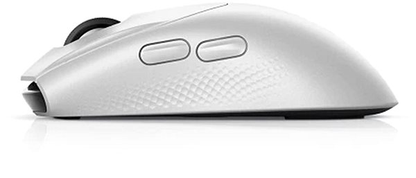 Herná myš Herná myš Alienware AW720M, biela Bočný pohľad