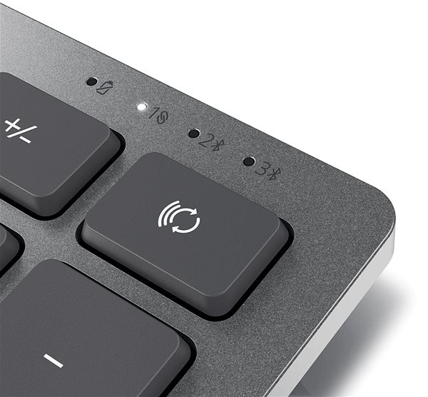 Tastatur/Maus-Set Dell Multi-Device Wireless Combo KM7120W Titan Gray - DE Mermale/Technologie
