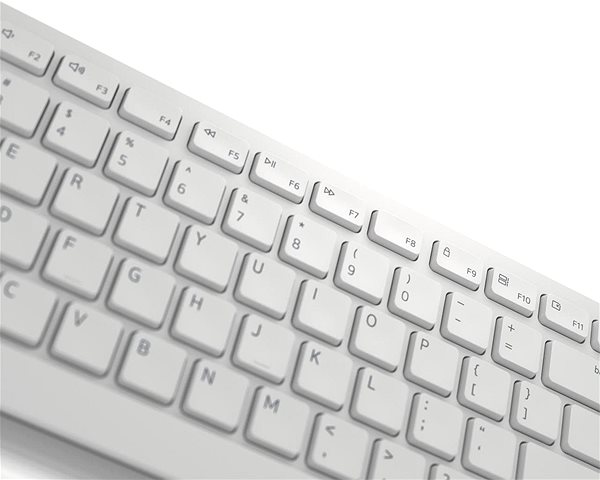 Set klávesnice a myši Dell Pro KM5221 W biela – CZ Vlastnosti/technológia