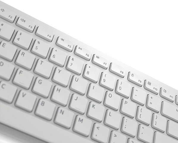 Keyboard and Mouse Set Dell Pro KM5221W white-gray - HU Features/technology