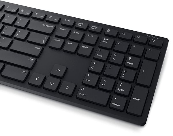 Keyboard and Mouse Set Dell Pro KM5221W Black - DE Features/technology