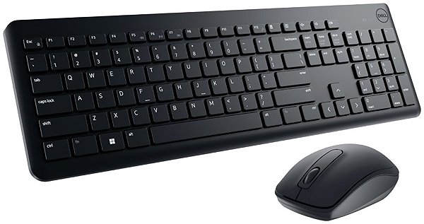 Keyboard and Mouse Set Dell KM3322W black - CZ/SK ...