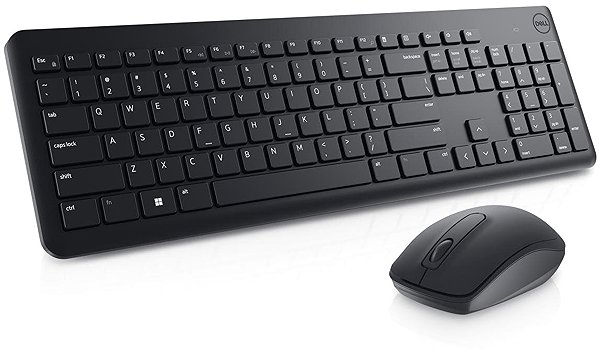 Keyboard and Mouse Set Dell KM3322W - DE Lateral view