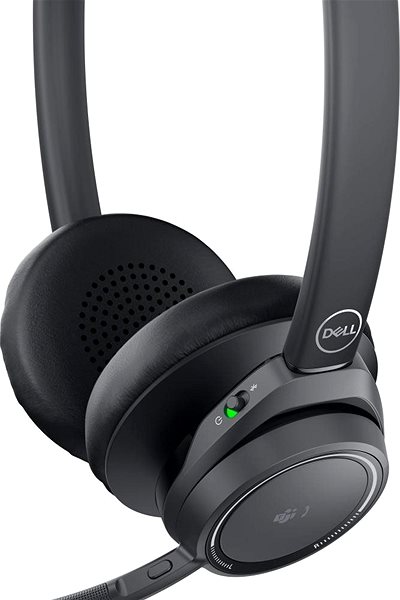Wireless Headphones Dell Premier Wireless ANC Headset WL7022 Lateral view