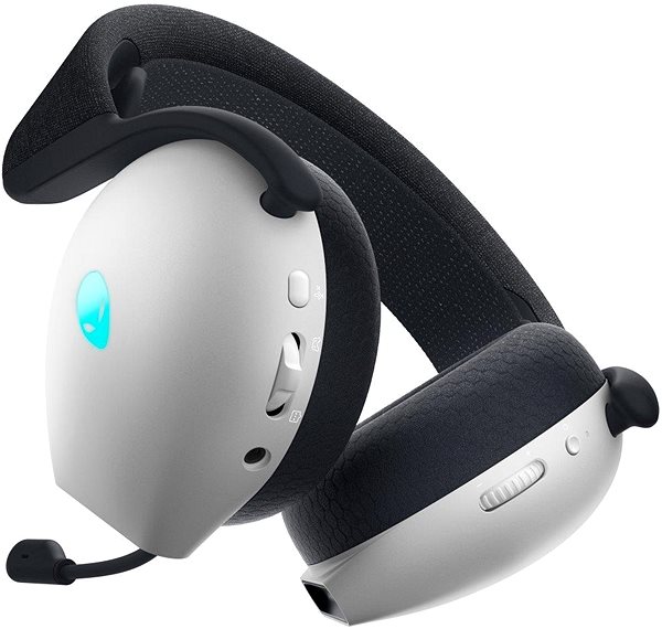 Herné slúchadlá Dell Alienware Dual Mode Wireless Gaming Headset – AW720H (Lunar Light) ...