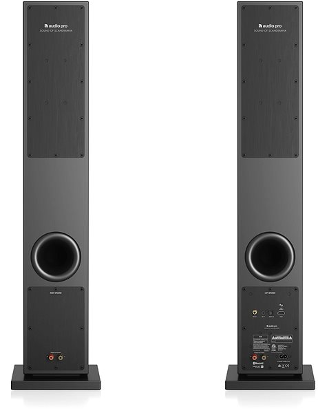 Speakers Audio Pro A36, Black Back page