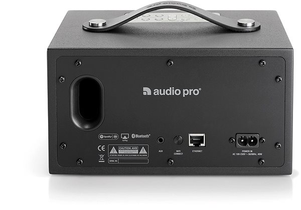 Bluetooth Speaker Audio Pro C3, Black Connectivity (ports)