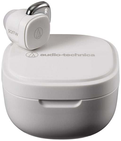 Vezeték nélküli fül-/fejhallgató Audio-Technica ATH-SQ1TW fehér Képernyő