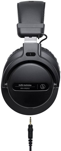 Kopfhörer Audio-technica ATH-PRO5X schwarz Seitlicher Anblick