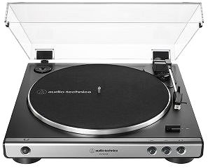 Turntable Audio-Technica AT-LP60XUSBGM Lateral view