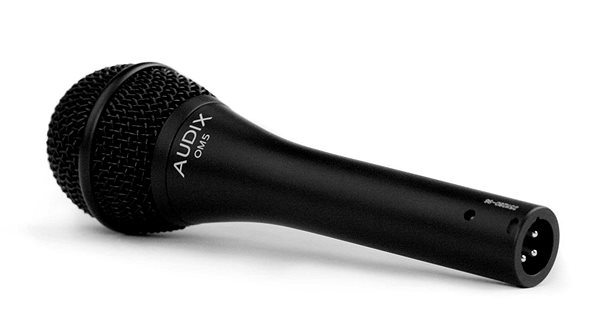 Microphone AUDIX OM5 Lateral view