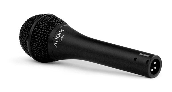Mikrofon AUDIX OM6 Seitlicher Anblick