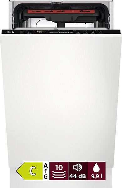 Built-in Dishwasher AEG 7000 GlassCare FSE74547P Energy label