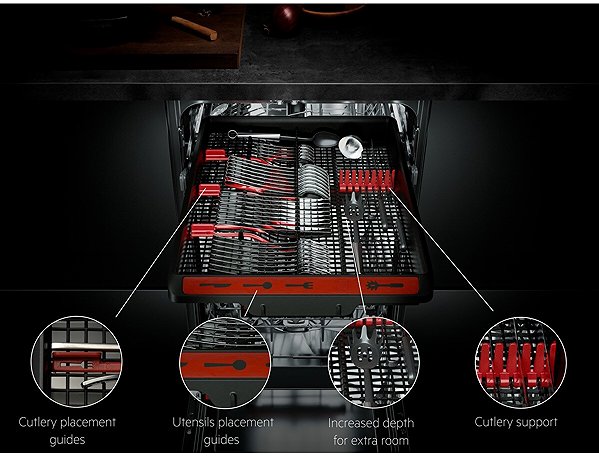 Built-in Dishwasher AEG 7000 GlassCare FSE74547P ...