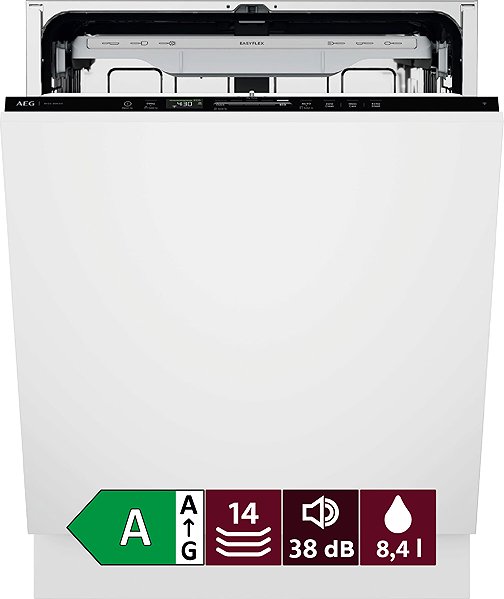 Built-in Dishwasher AEG 8000 GI8200A2TN ...