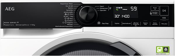 Steam Washing Machine AEG 8000 PowerCare UniversalDose LFR83146OC ...