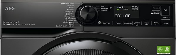 Steam Washing Machine AEG 8000 PowerCare UniversalDose LFR83944OC ...