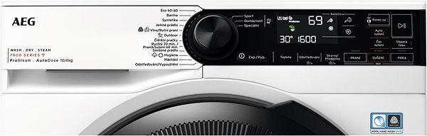 Steam Washing Machine with Dryer AEG 7000 ProSteam® AutoDose LWR73164QC ...