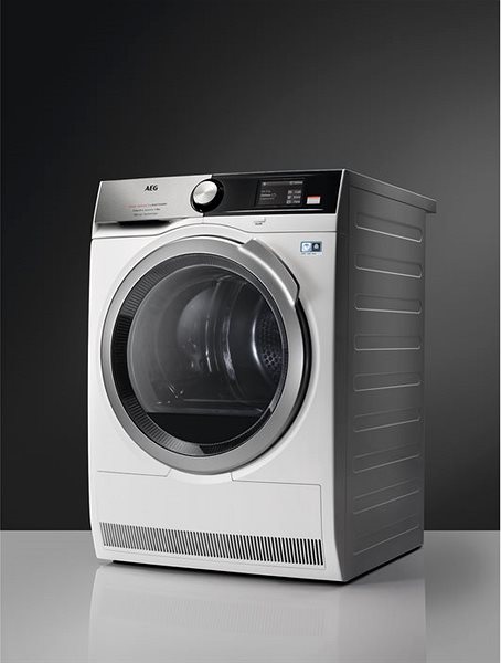 Clothes Dryer AEG T9DBA68SC Lateral view