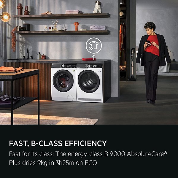 Clothes Dryer AEG 9000 AbsoluteCare® Plus 3DScan TR9394C ...