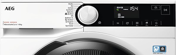 AEG TR8384E tumble dryer Energy label
