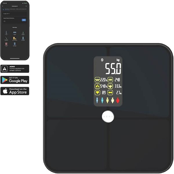 Bathroom Scale AENO SMART BS2 ...