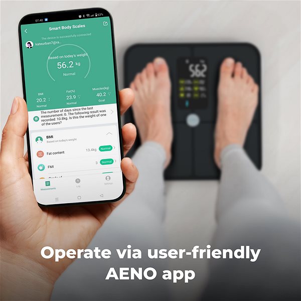 Személymérleg AENO SMART BS2 ...